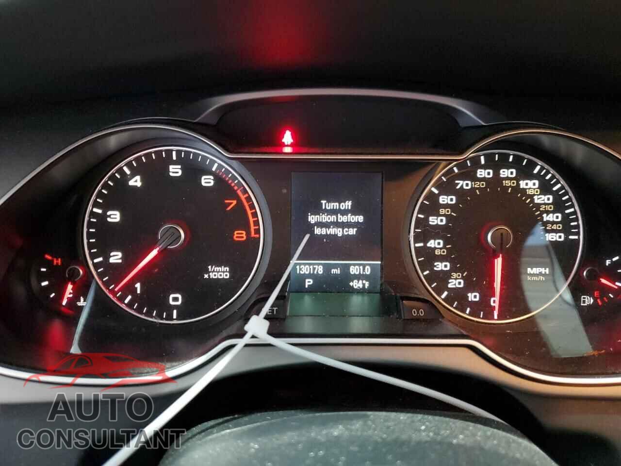 AUDI A4 2013 - WA1VFAFL0DA122489