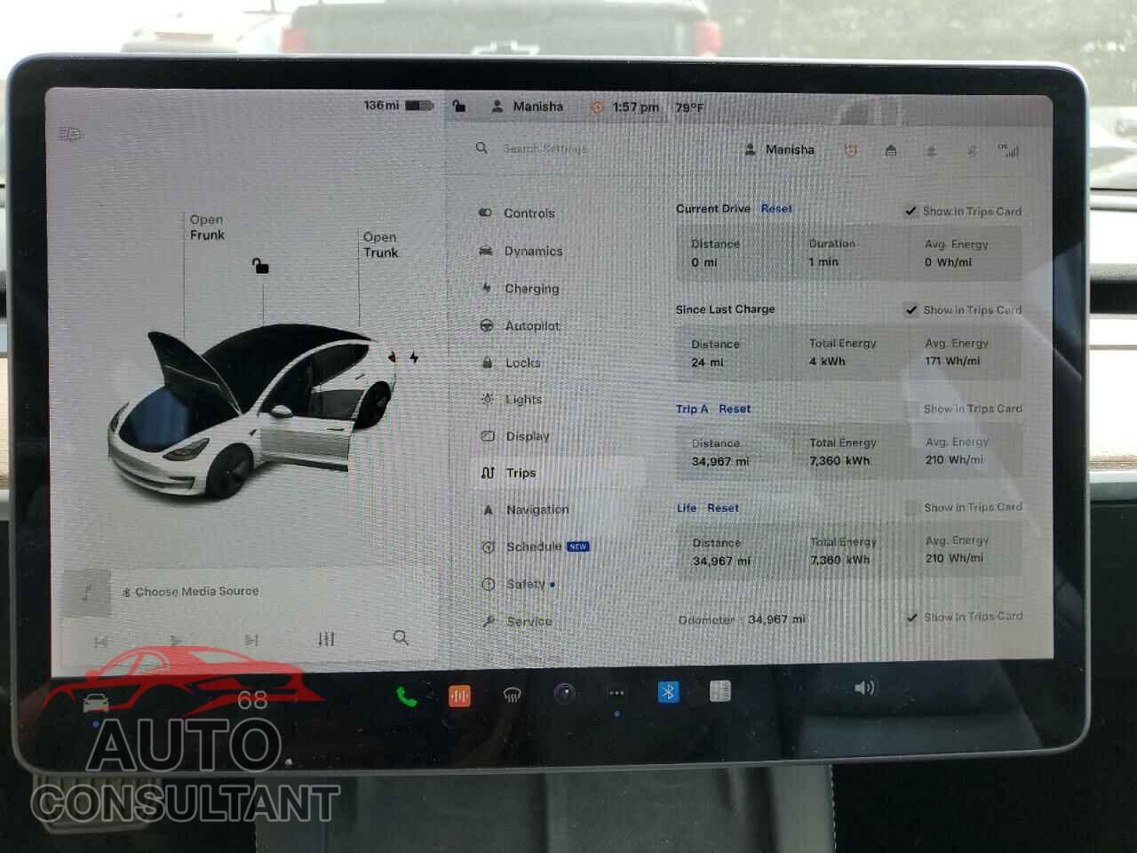 TESLA MODEL 3 2021 - 5YJ3E1EA5MF989085