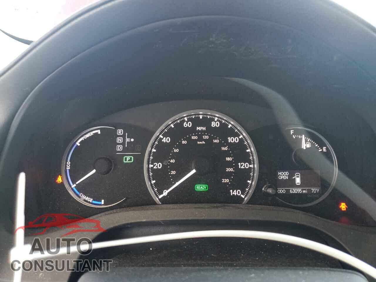 LEXUS CT 200 2012 - JTHKD5BH7C2114601