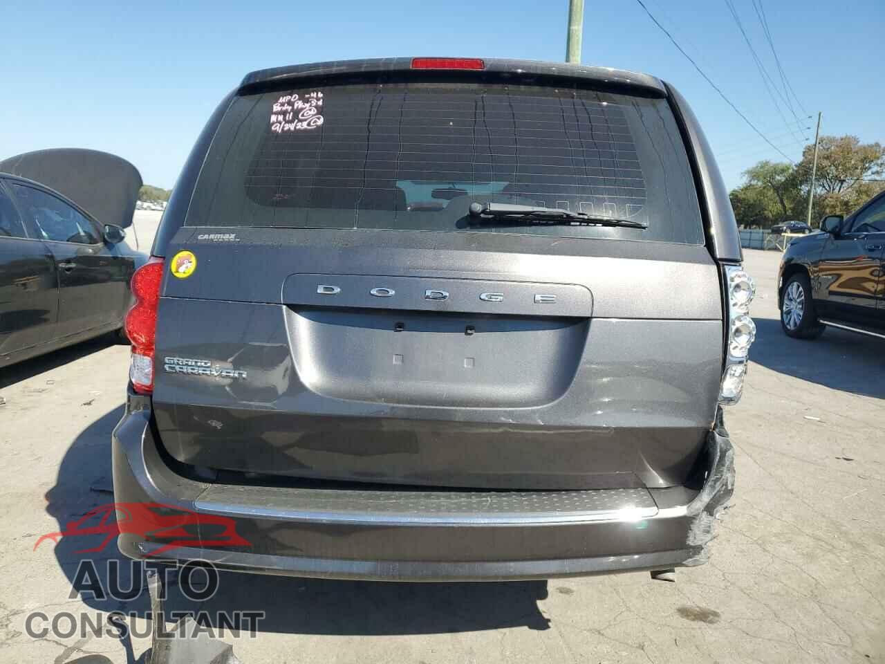 DODGE CARAVAN 2016 - 2C4RDGBG4GR325071