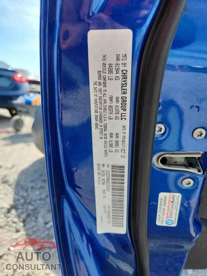 DODGE DART 2013 - 1C3CDFBAXDD151814