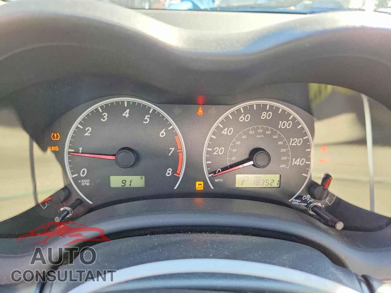 TOYOTA COROLLA 2013 - 5YFBU4EE3DP196696