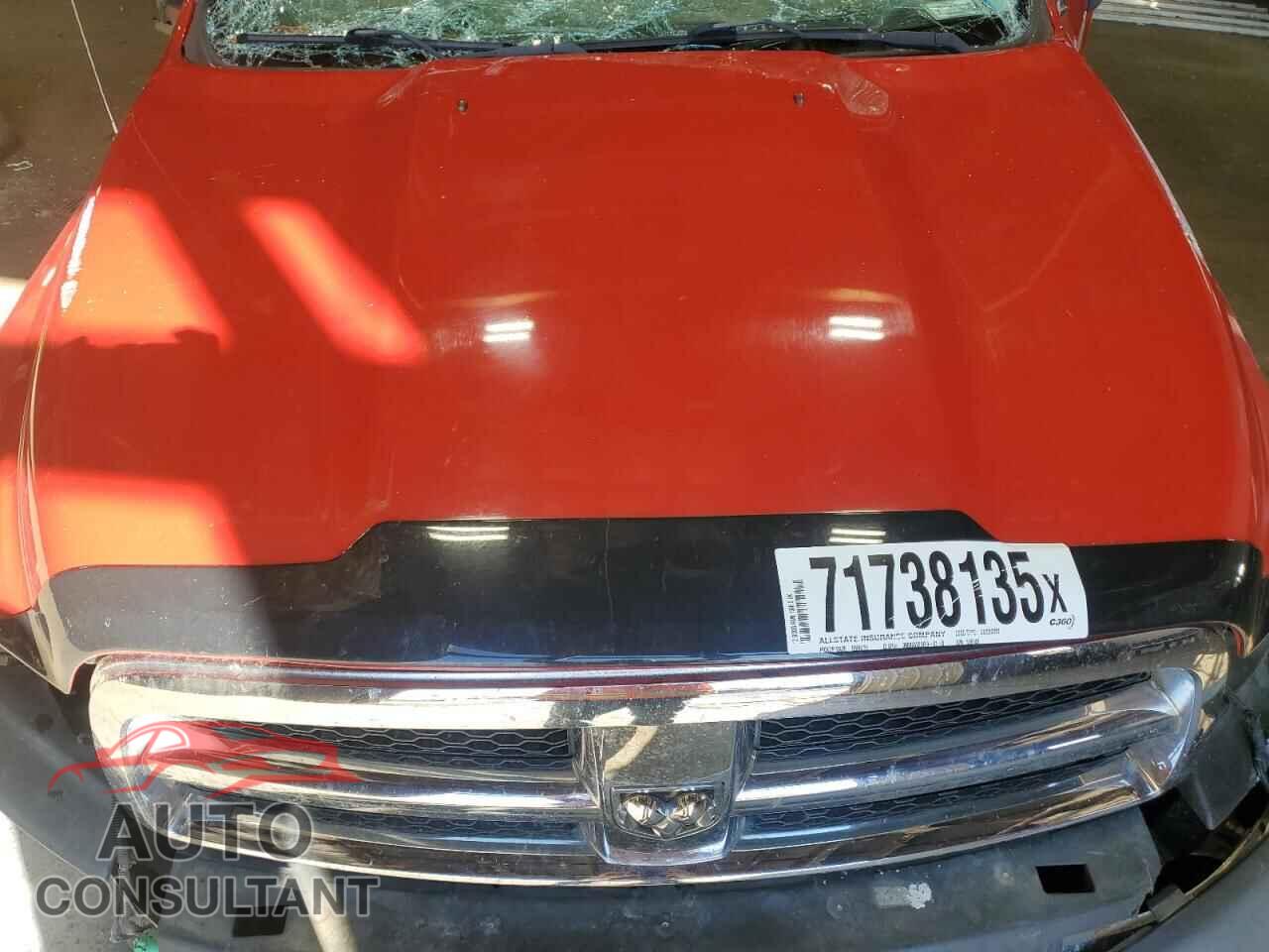 DODGE RAM 1500 2012 - 1C6RD7FT5CS119149