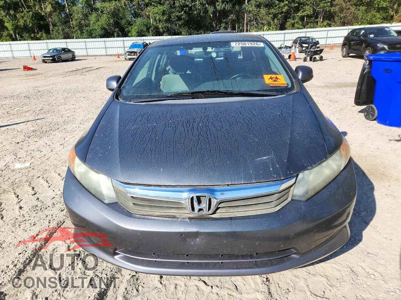 HONDA CIVIC 2012 - 19XFB2F54CE363836