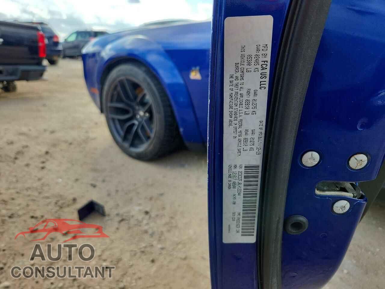 DODGE CHALLENGER 2020 - 2C3CDZFJ8LH122244
