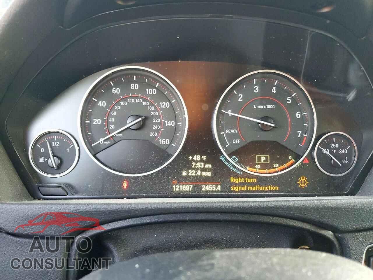 BMW 3 SERIES 2014 - WBA3X5C53ED557592