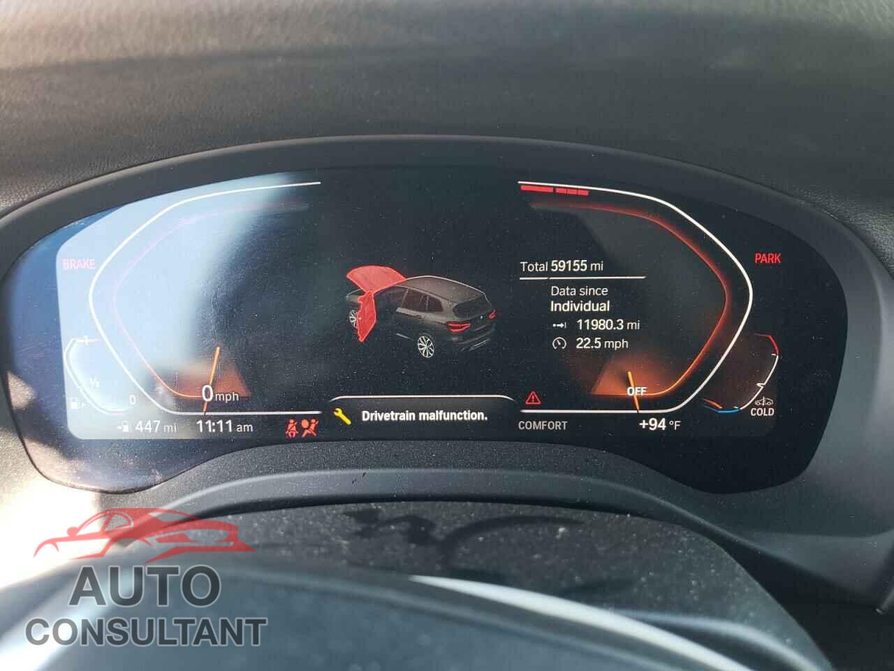 BMW X3 2021 - 5UXTY3C02M9D82425