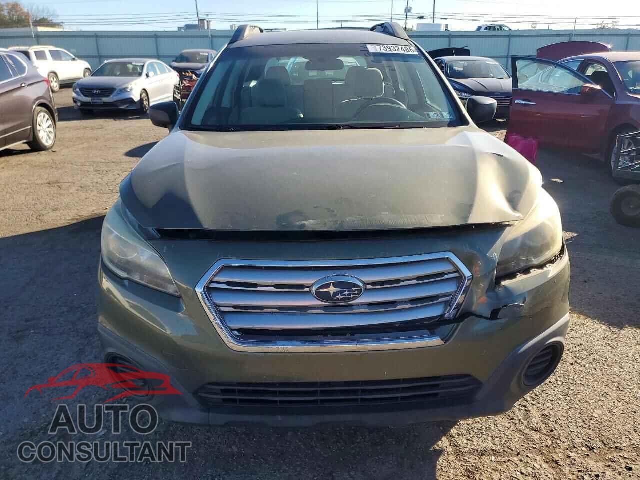 SUBARU OUTBACK 2016 - 4S4BSAAC8G3289022