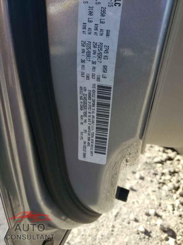 DODGE CARAVAN 2016 - 2C4RDGBG9GR178505