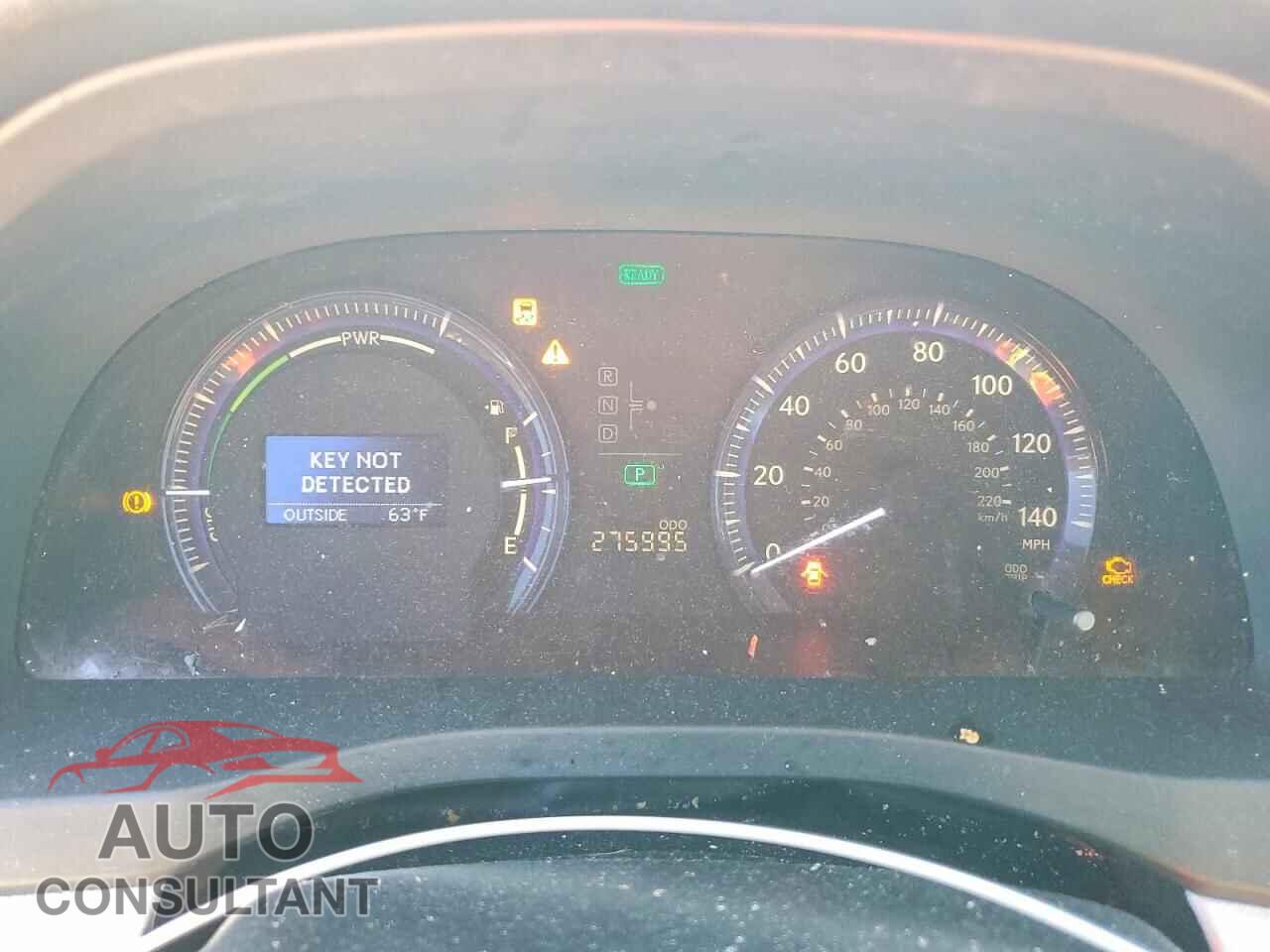 LEXUS HS 2010 - JTHBB1BA5A2027925
