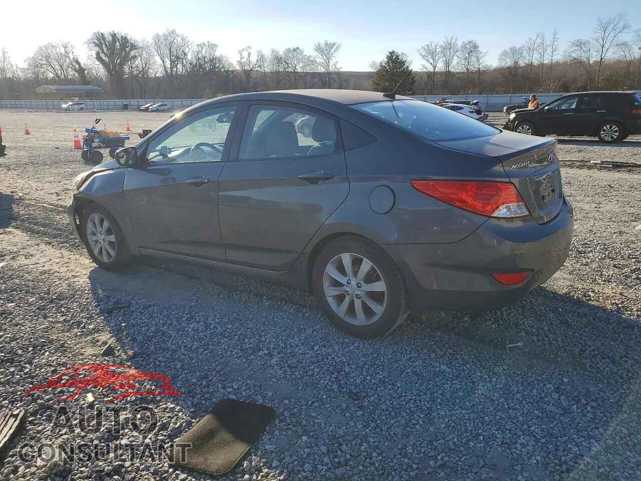 HYUNDAI ACCENT 2012 - KMHCU4AEXCU100151