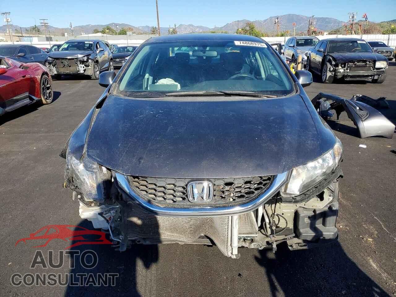 HONDA CIVIC 2013 - 19XFB2F58DE263921