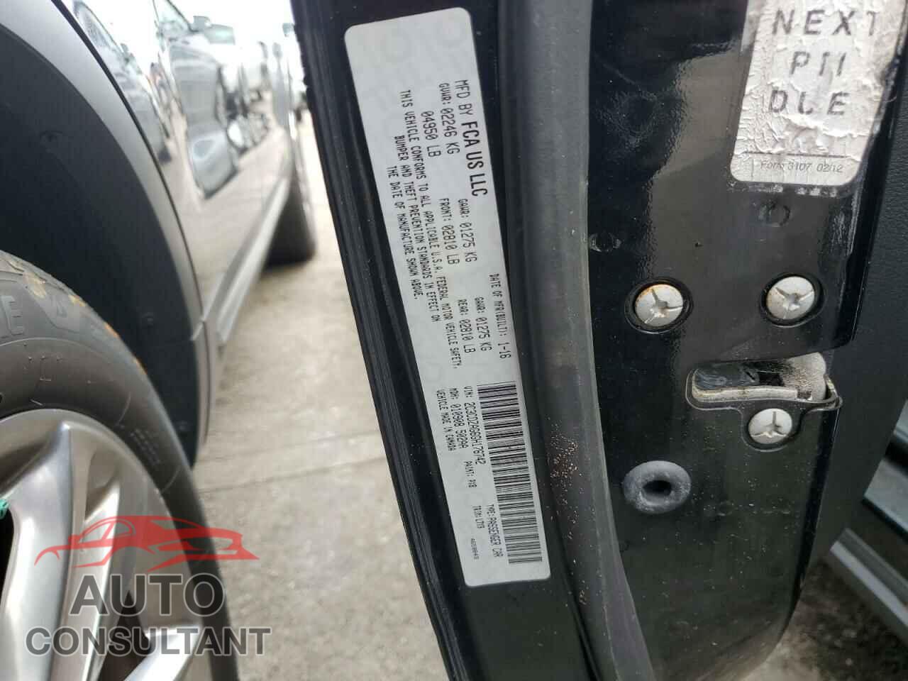 DODGE CHALLENGER 2016 - 2C3CDZAG6GH176742