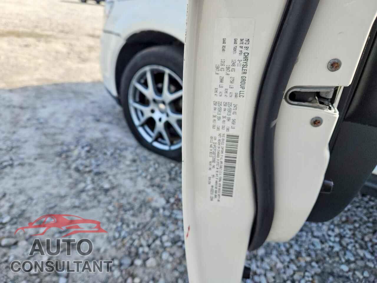 DODGE JOURNEY 2011 - 3D4PG7FG6BT539982