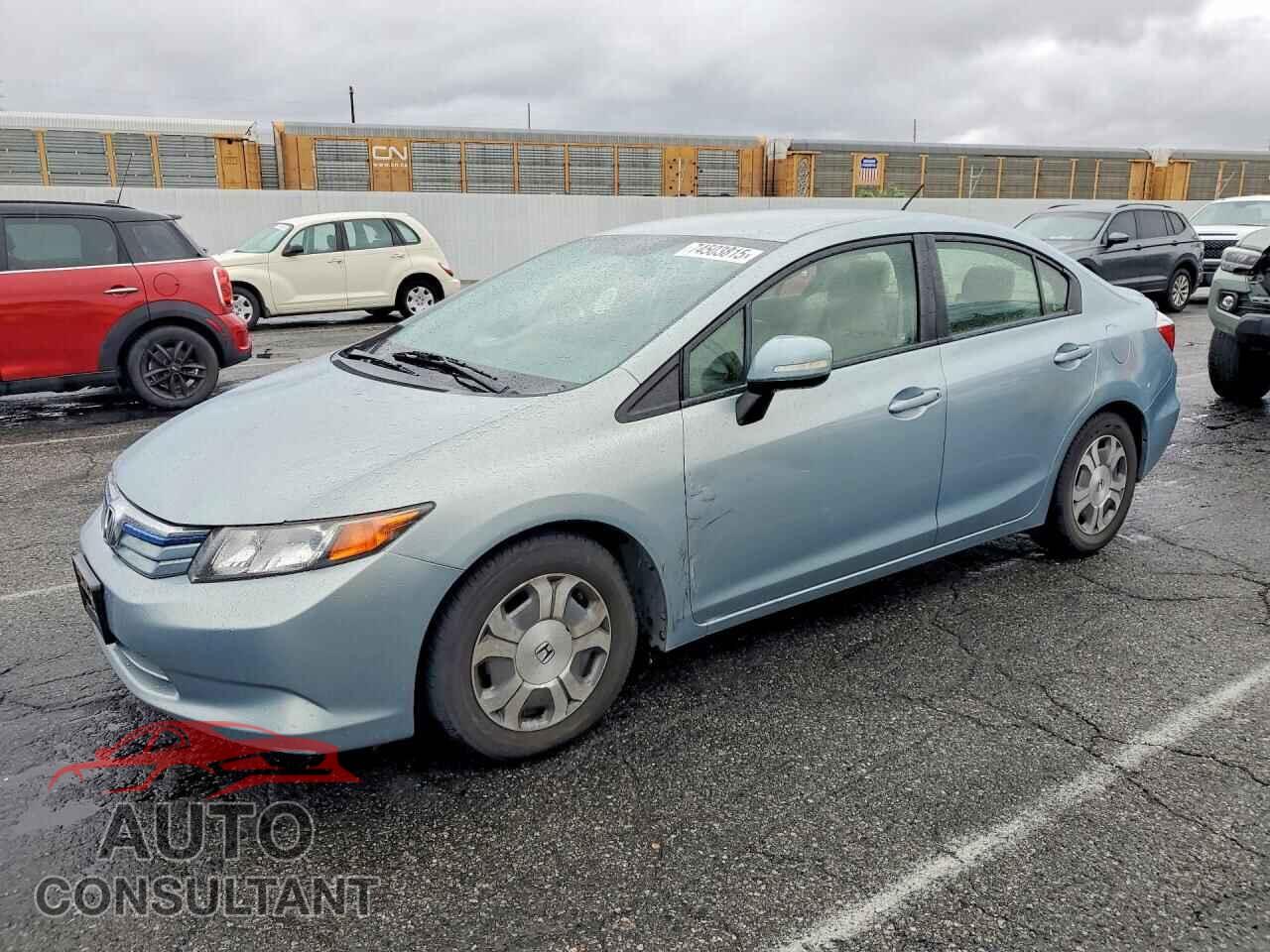 HONDA CIVIC 2012 - JHMFB4F34CS008574