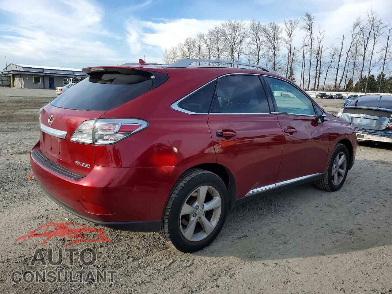 LEXUS RX350 2011 - 2T2BK1BA3BC095141