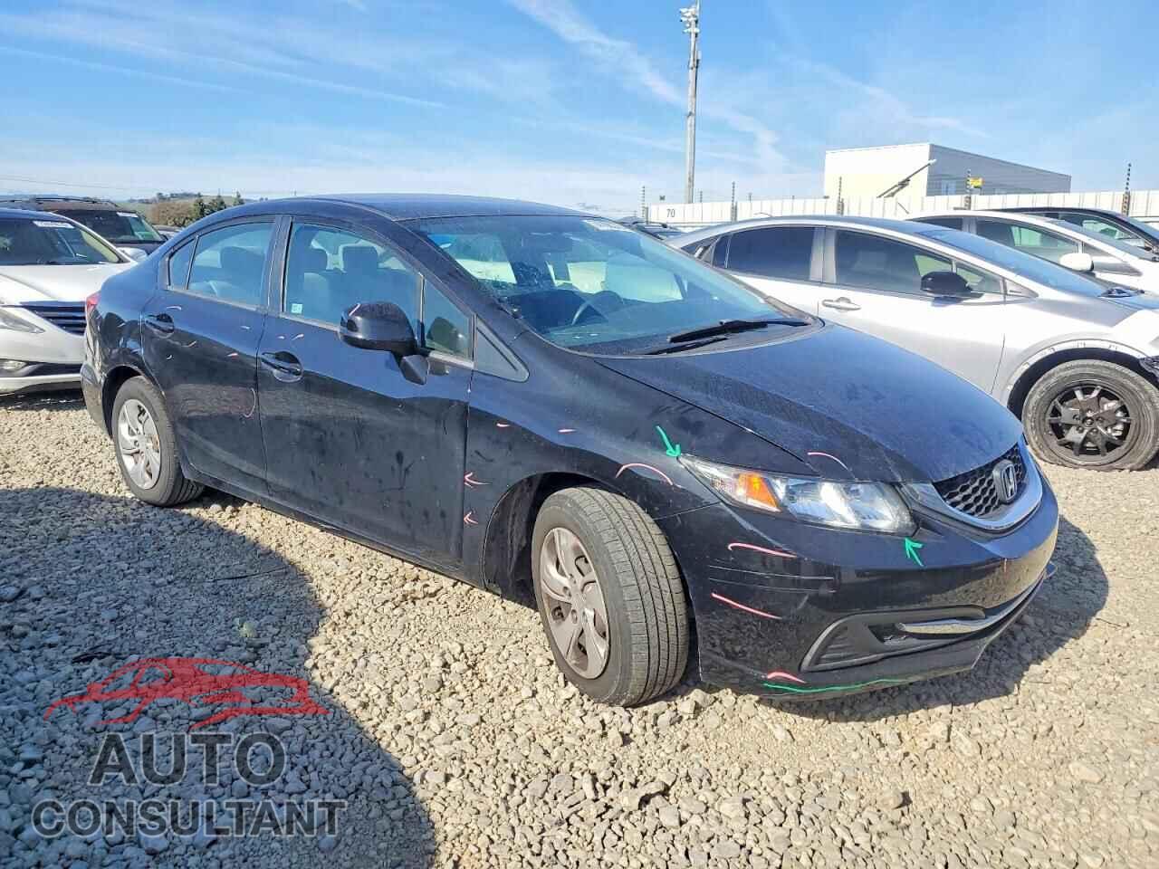 HONDA CIVIC 2013 - 19XFB2F53DE210897