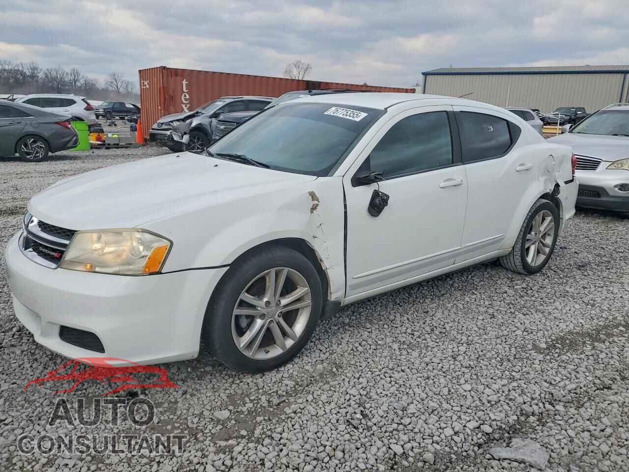 DODGE AVENGER 2012 - 1C3CDZAB5CN324160