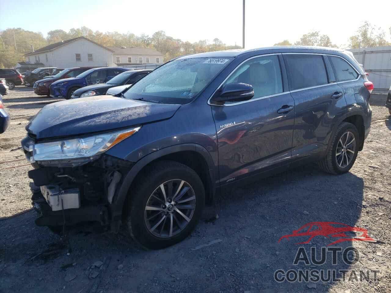 TOYOTA HIGHLANDER 2019 - 5TDJGRFH9KS070422