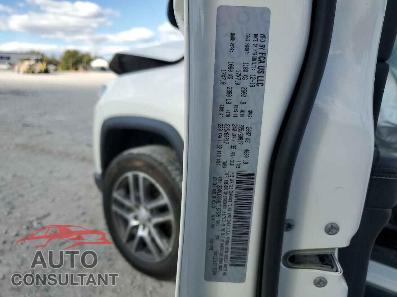 JEEP COMPASS 2020 - 3C4NJDBB4LT167025