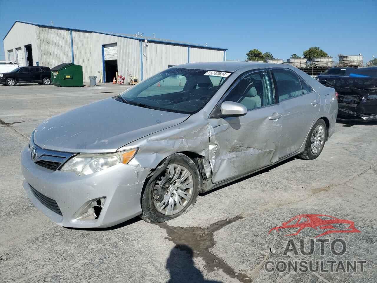 TOYOTA CAMRY 2012 - 4T4BF1FK1CR157802