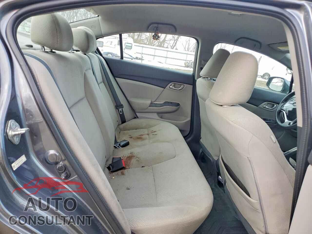 HONDA CIVIC 2013 - 19XFB2F54DE207653