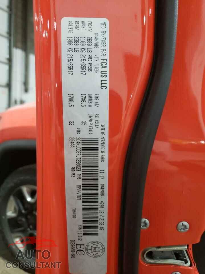 JEEP COMPASS 2018 - 3C4NJDDB7JT250023