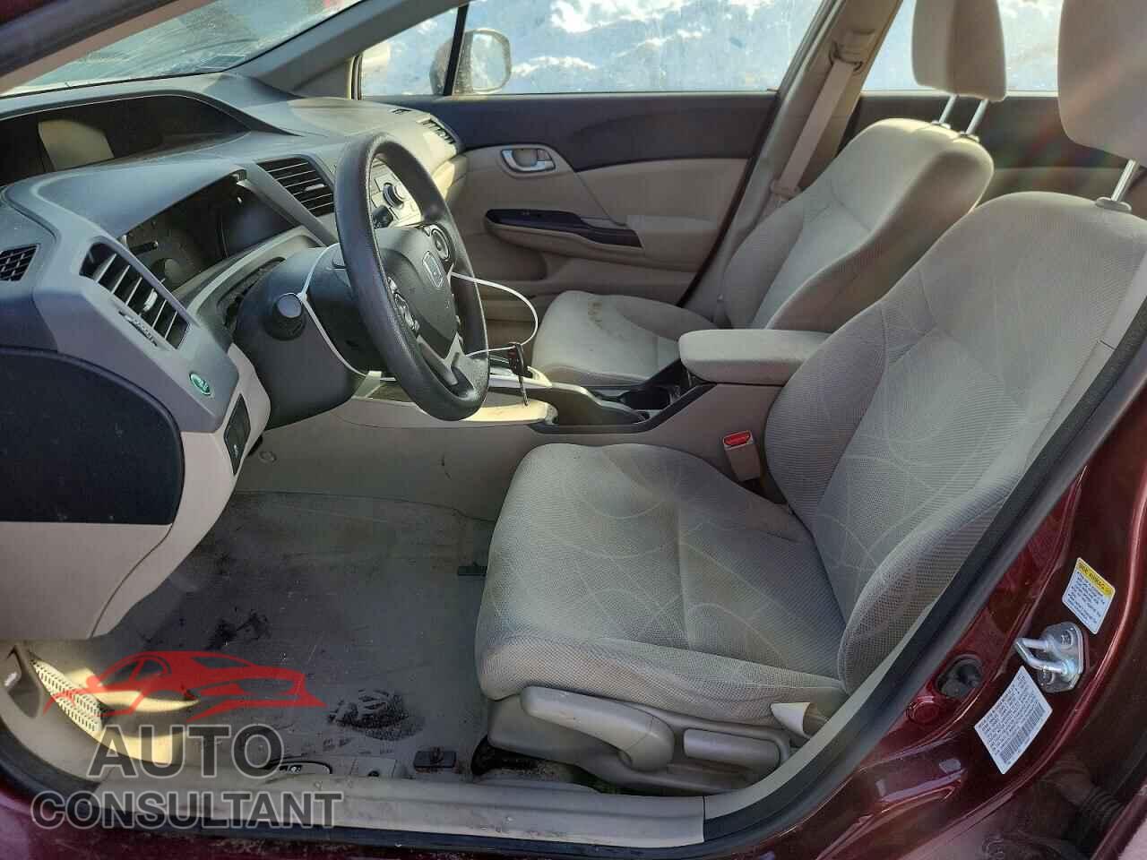 HONDA CIVIC 2012 - JHMFB2F57CS003116