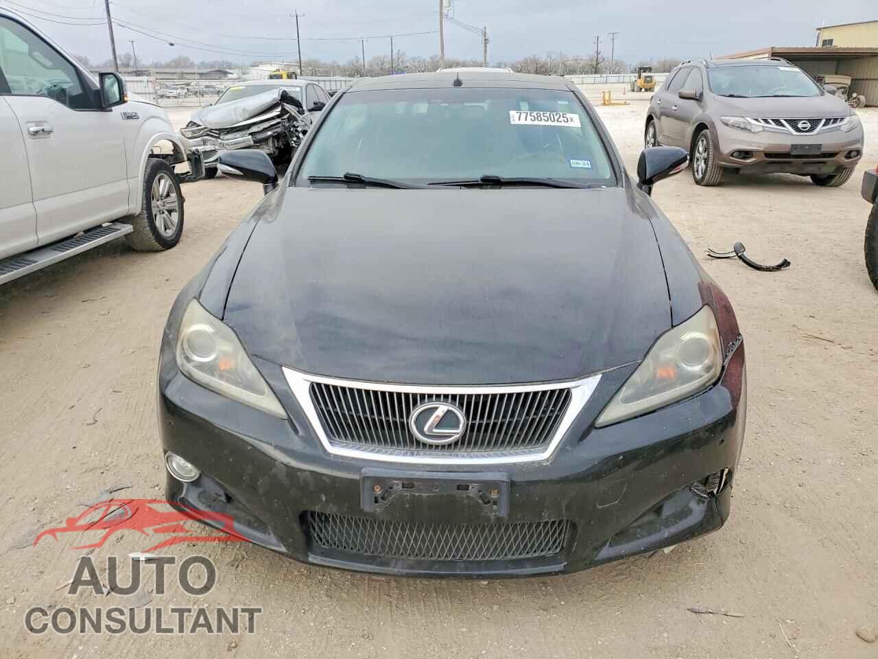 LEXUS IS 2012 - JTHFF2C28C2525655