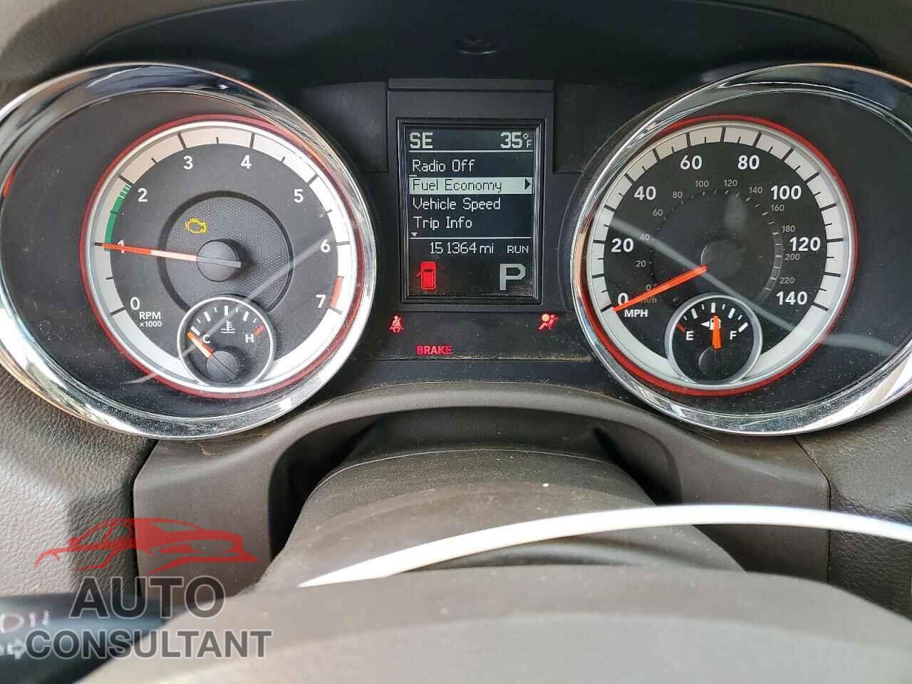 DODGE DURANGO 2012 - 1C4RDHDG7CC144245