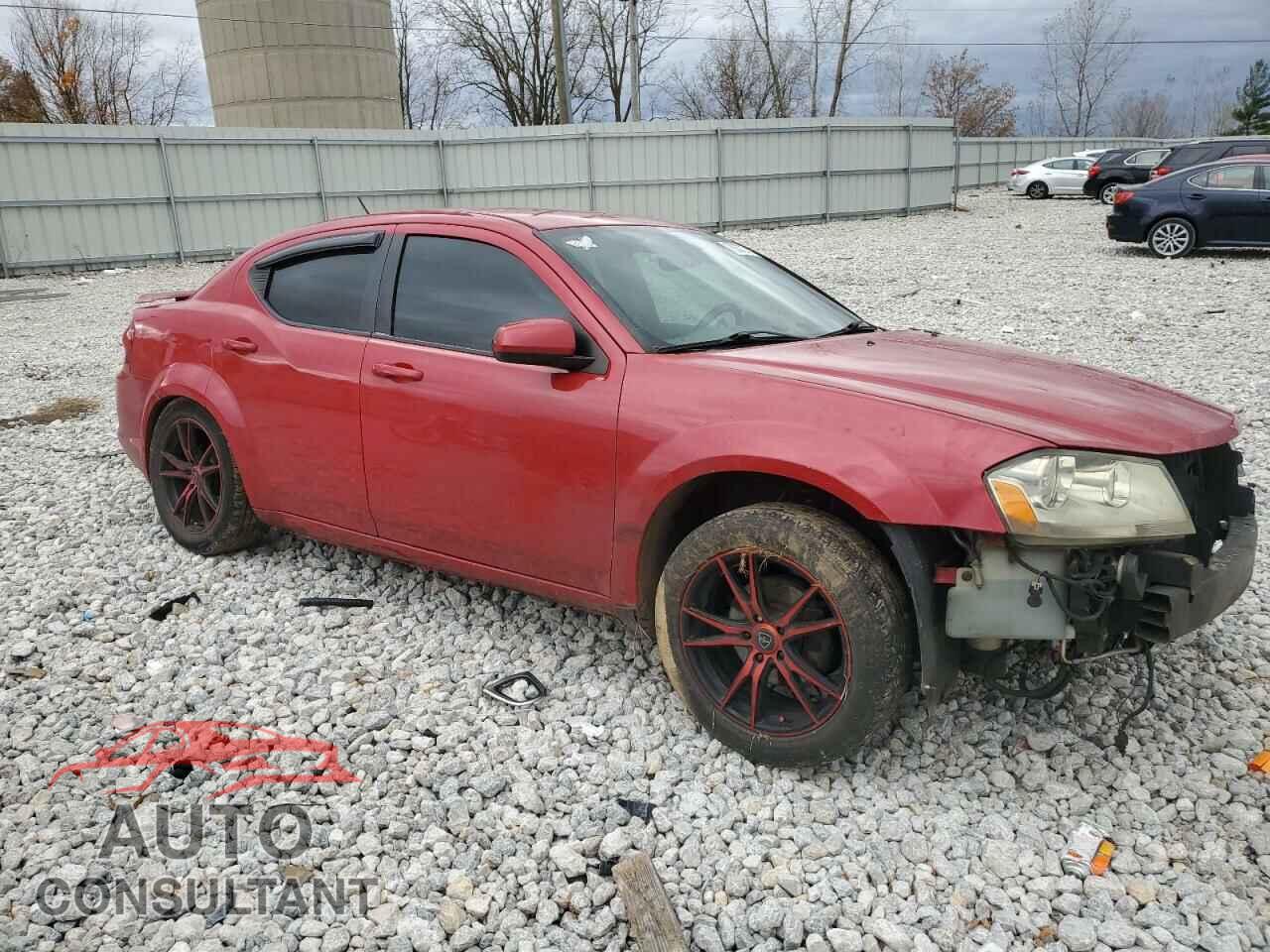DODGE AVENGER 2013 - 1C3CDZCB2DN502458