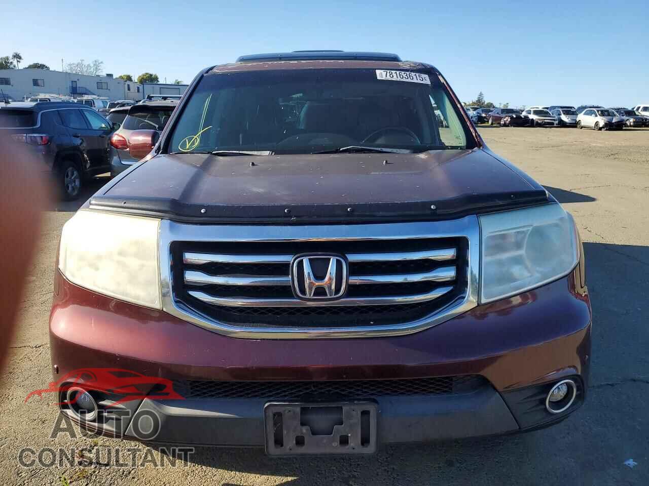 HONDA PILOT 2012 - 5FNYF4H90CB078148
