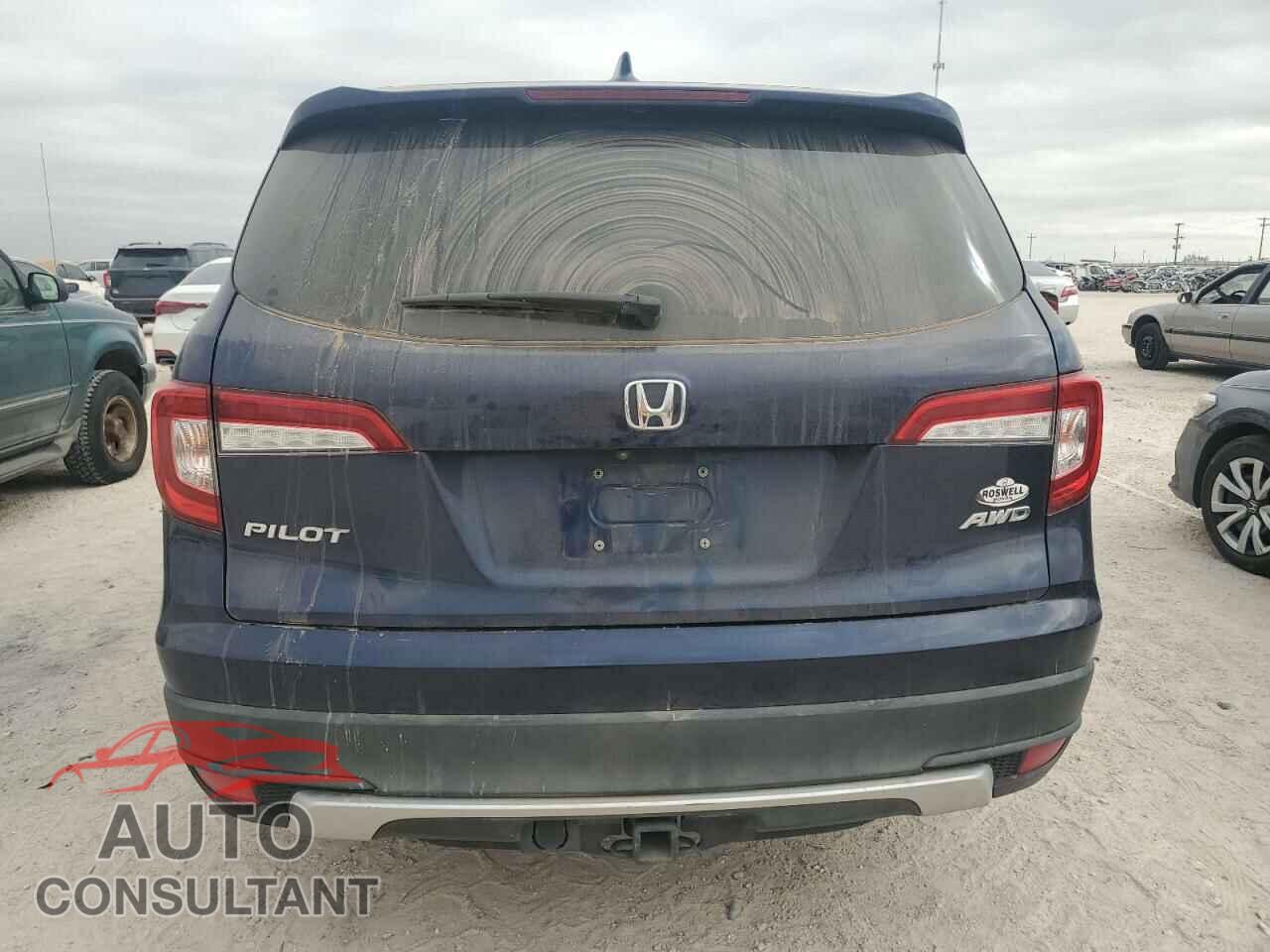 HONDA PILOT 2019 - 5FNYF6H50KB044203