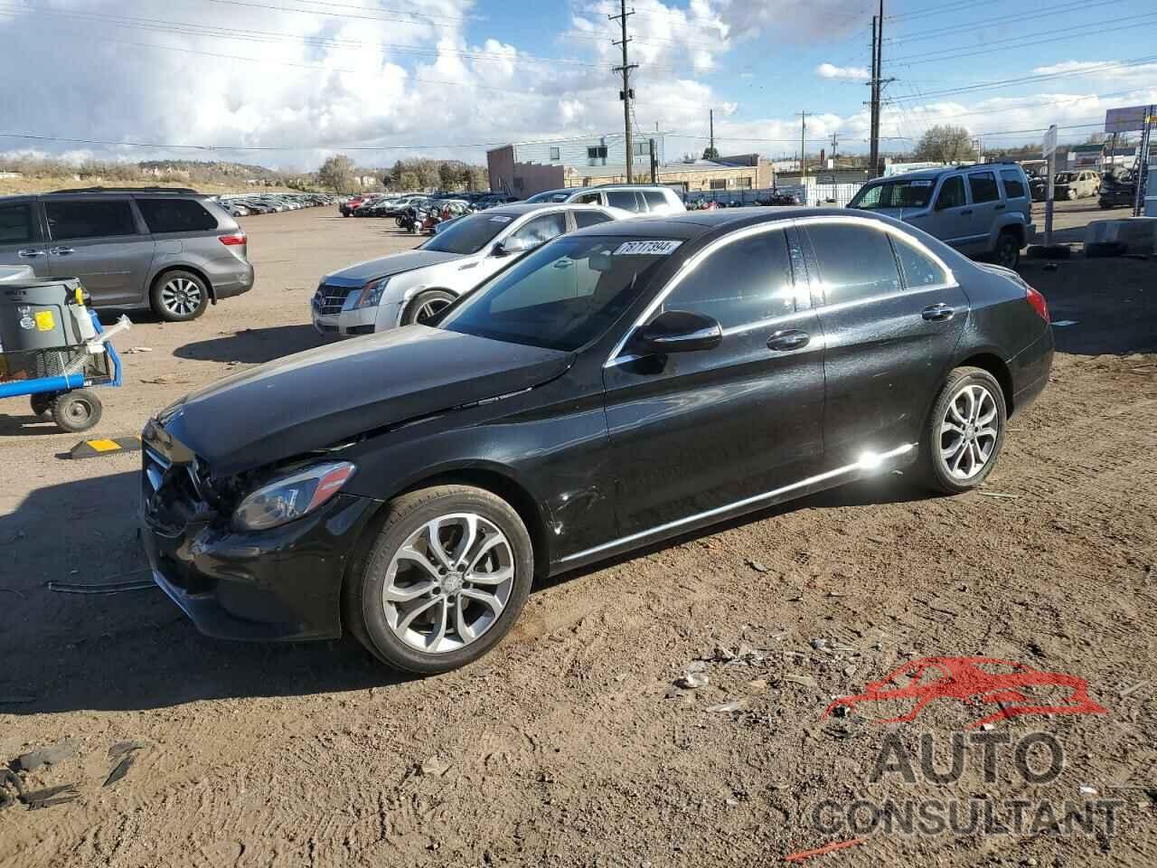 MERCEDES-BENZ C-CLASS 2015 - 55SWF4KB6FU060016