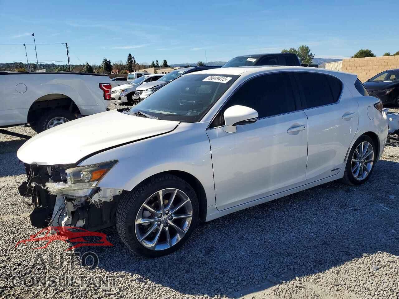 LEXUS CT 200H 2012 - JTHKD5BH9C2088325
