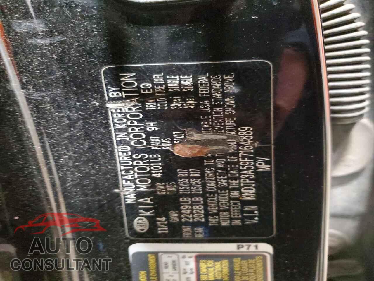 KIA SOUL 2015 - KNDJP3A59F7164889