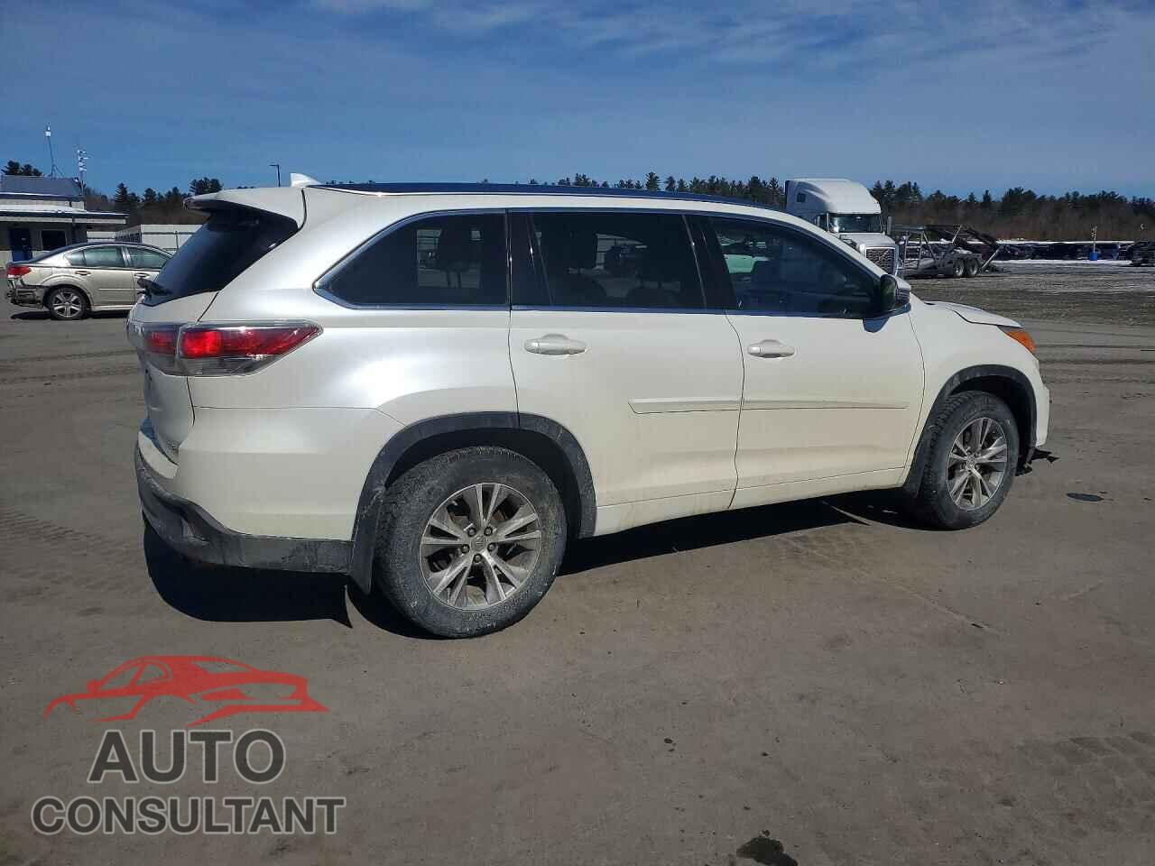 TOYOTA HIGHLANDER 2014 - 5TDJKRFH3ES059404