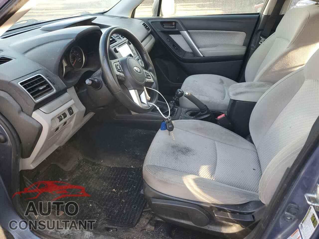 SUBARU FORESTER 2018 - JF2SJAAC1JG485845