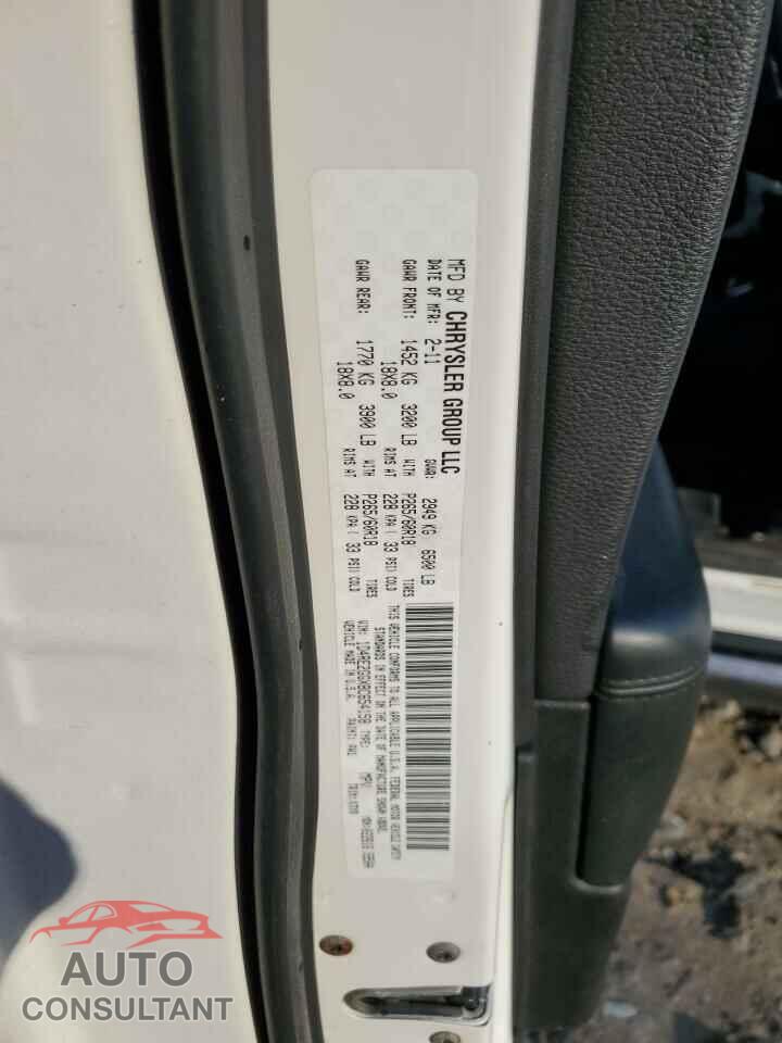 DODGE DURANGO 2011 - 1D4RE2GGXBC654158