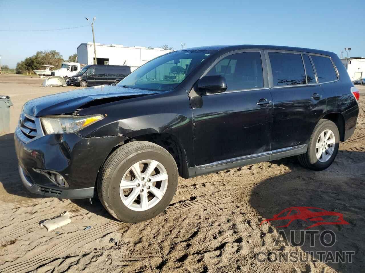 TOYOTA HIGHLANDER 2013 - 5TDZK3EH1DS126713