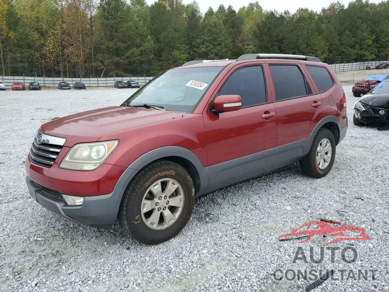 KIA BORREGO 2009 - KNDJJ741195021923