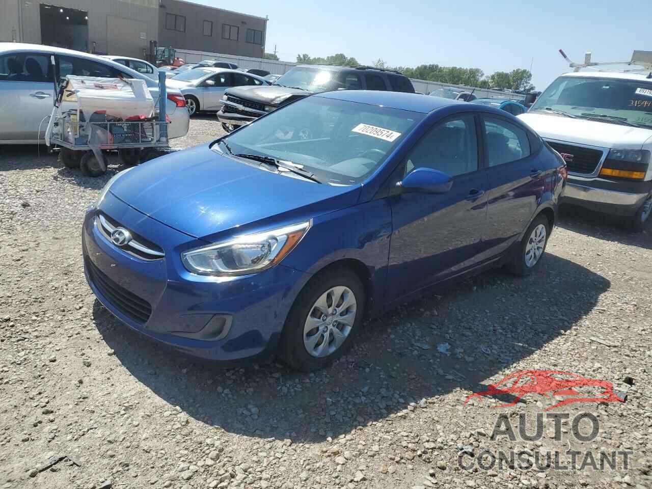 HYUNDAI ACCENT 2017 - KMHCT4AEXHU324045