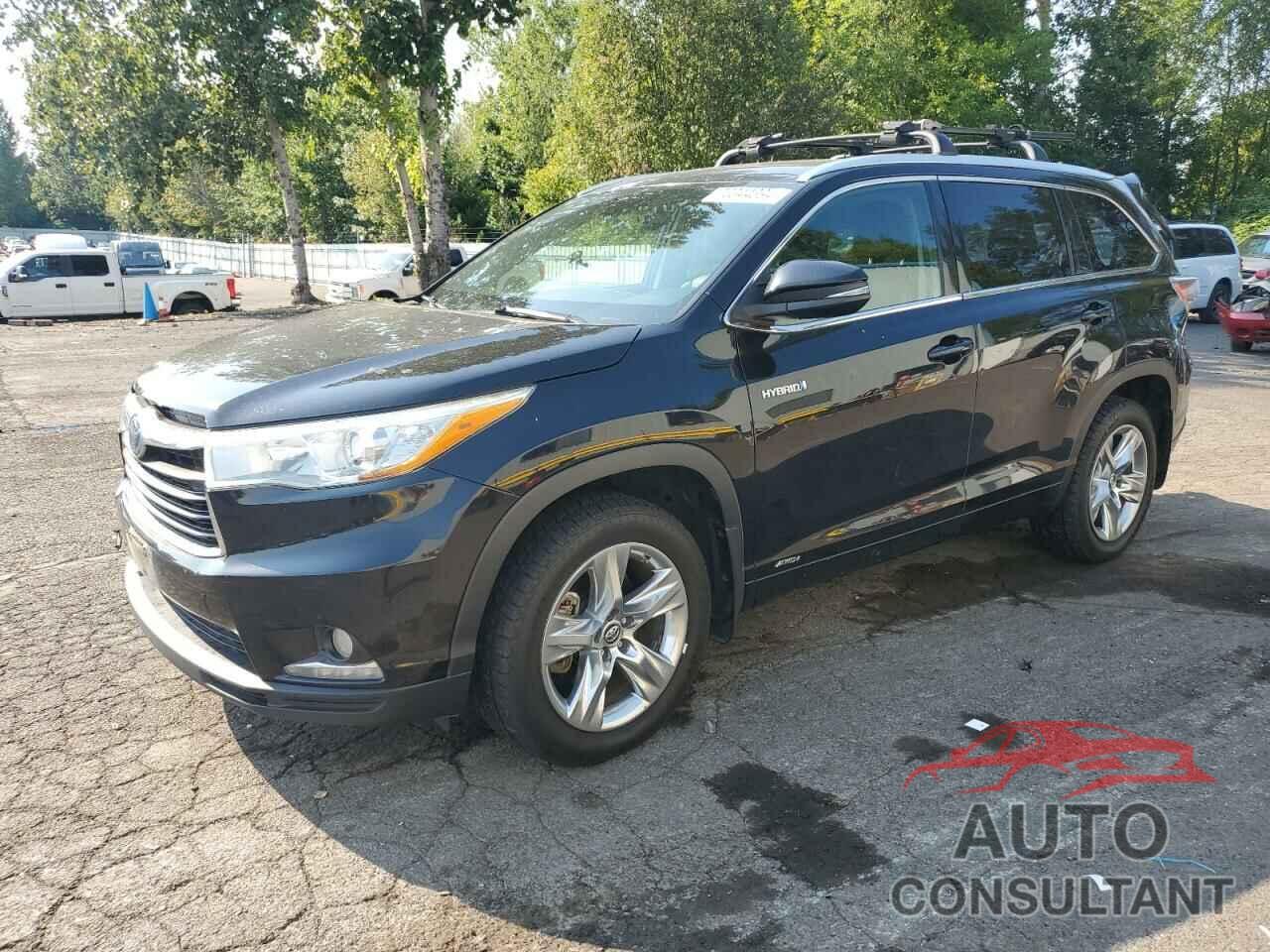 TOYOTA HIGHLANDER 2016 - 5TDDCRFH2GS020638