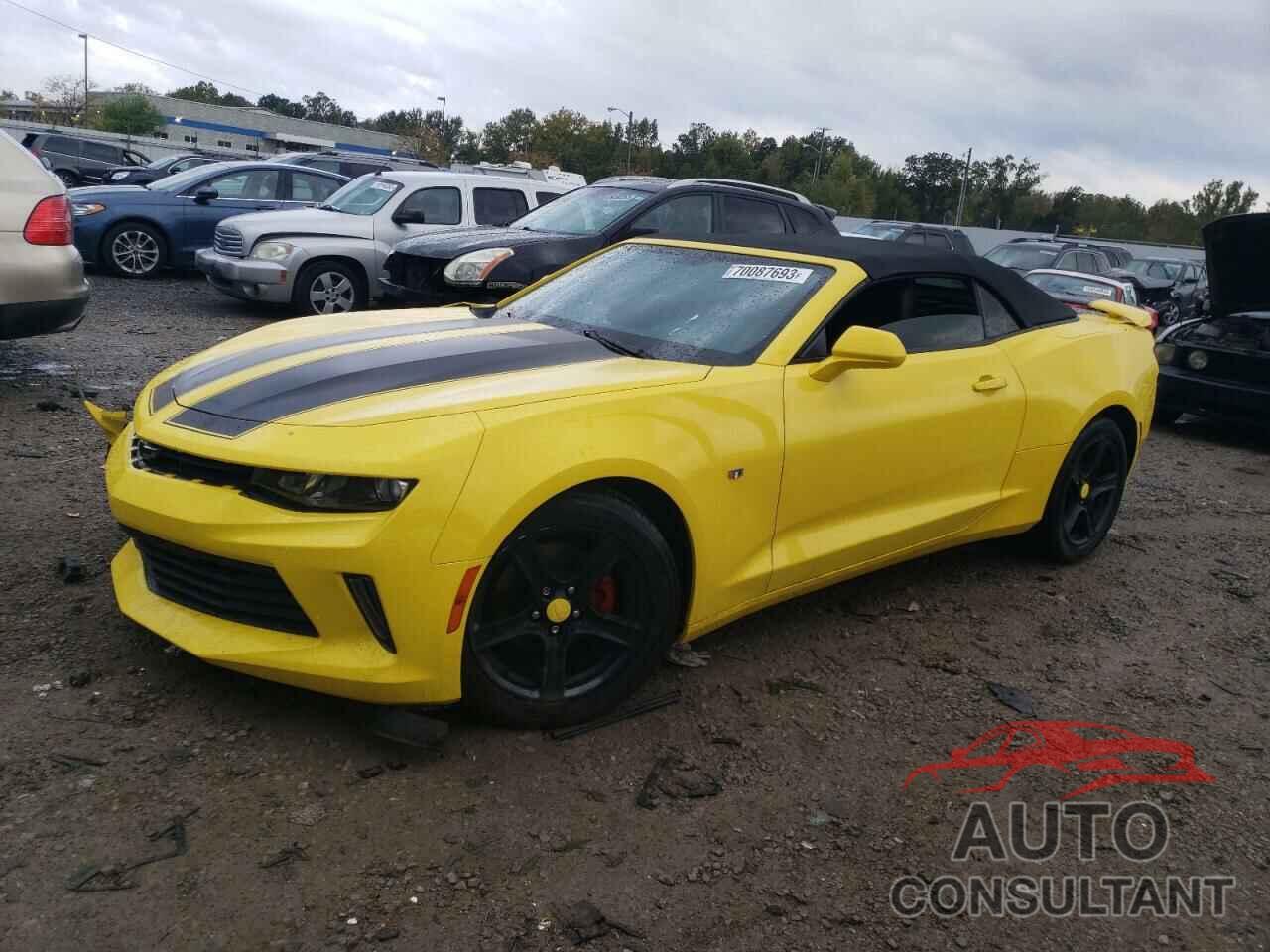 CHEVROLET CAMARO 2016 - 1G1FD3DS6G0162892