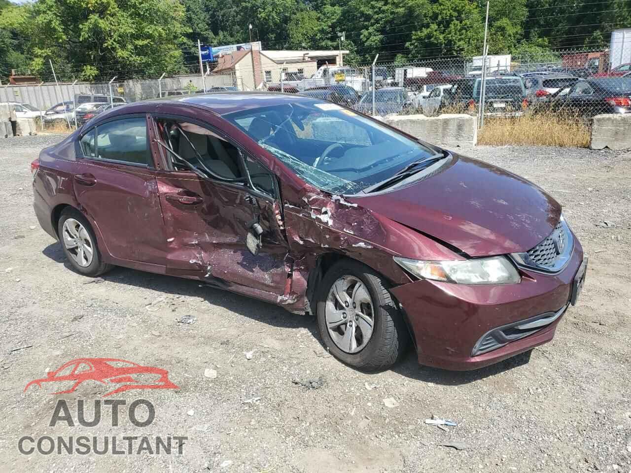 HONDA CIVIC 2013 - 2HGFB2F58DH555414