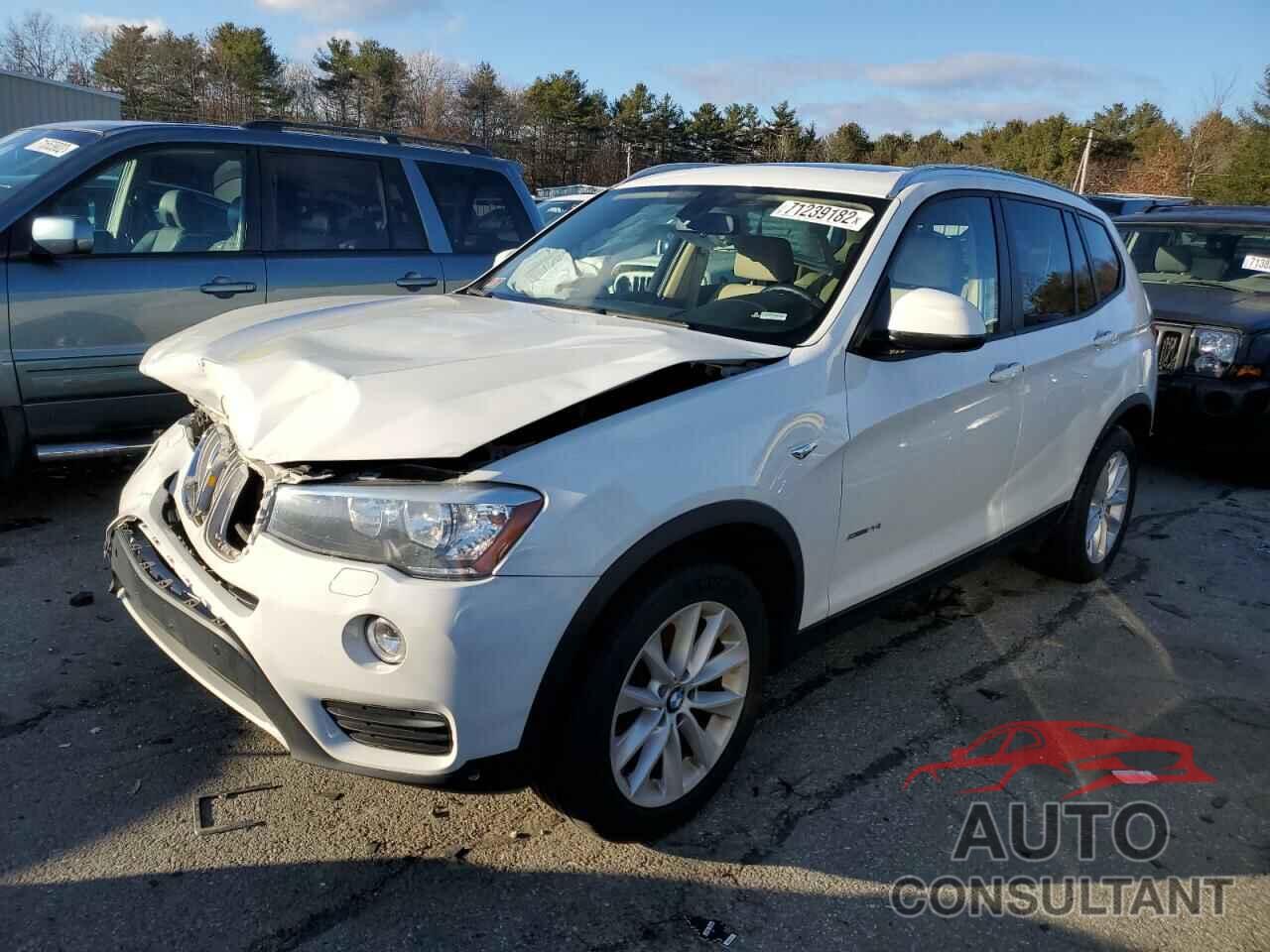 BMW X3 2017 - 5UXWZ7C55H0T43980