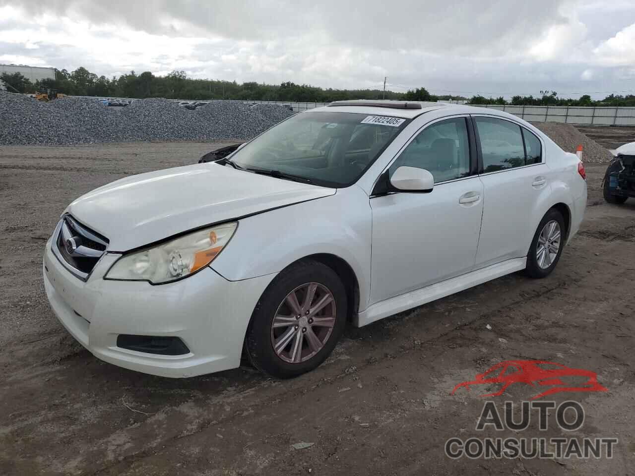 SUBARU LEGACY 2011 - 4S3BMBG6XB3264380