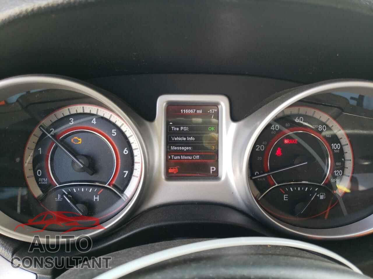 DODGE JOURNEY 2012 - 3C4PDDBG9CT249246