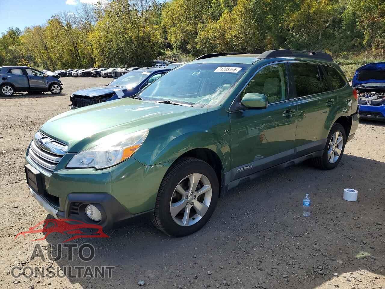 SUBARU OUTBACK 2014 - 4S4BRBLC4E3202258
