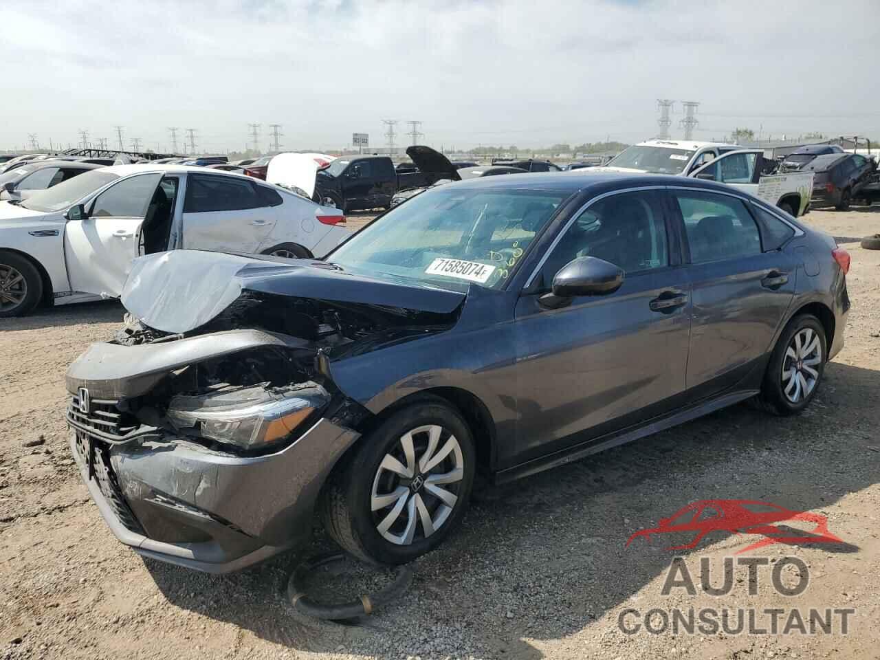 HONDA CIVIC 2022 - 2HGFE2F23NH517975